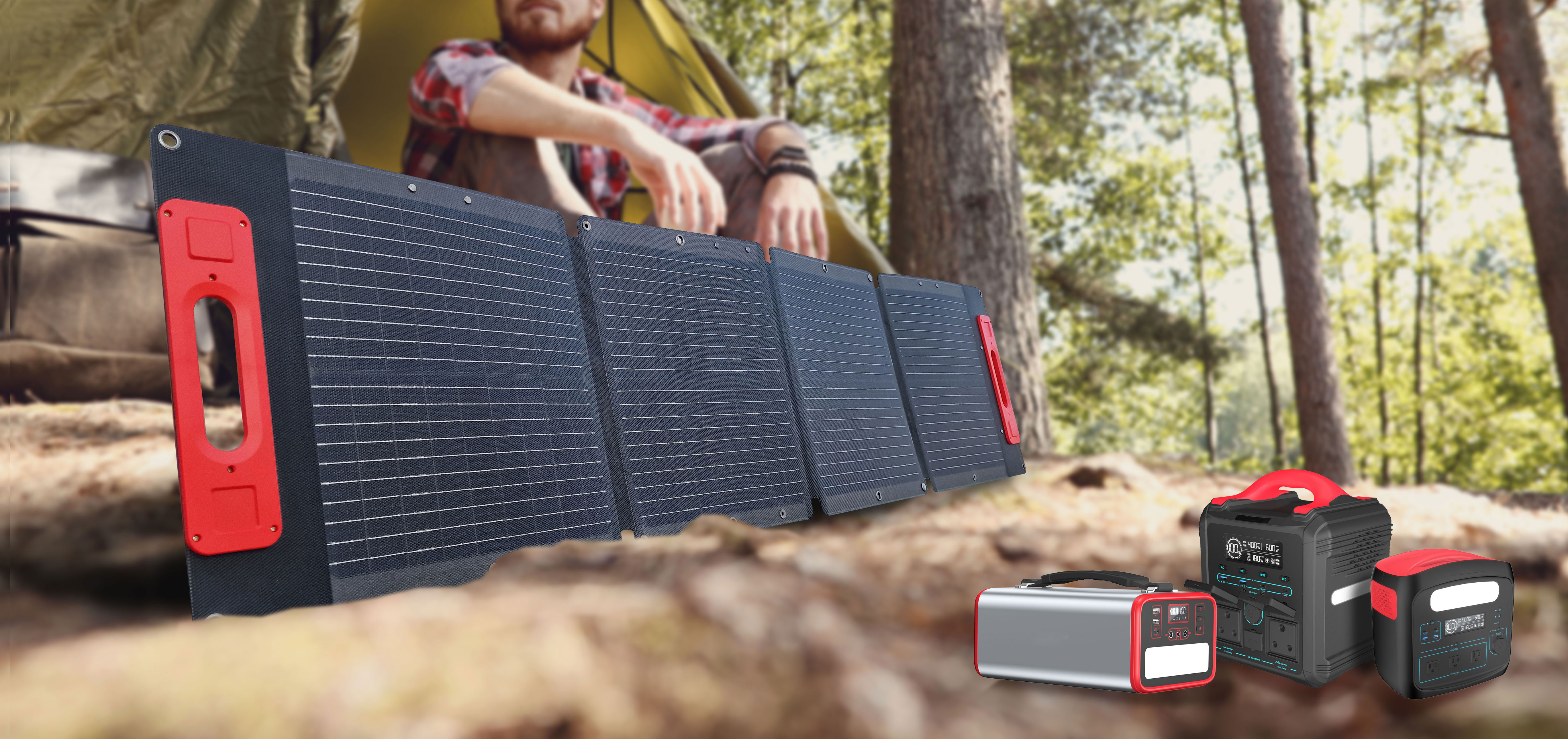 Solar panel PowerNation 120w charging powerstation